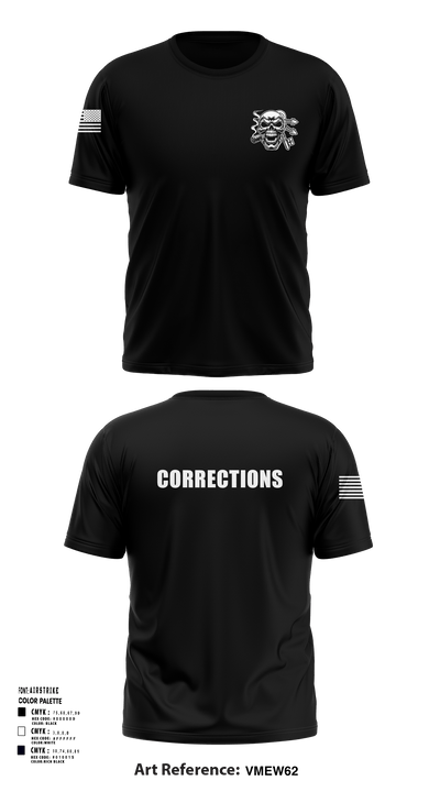 Corrections 76968575 Short Sleeve Performance Shirt - 149