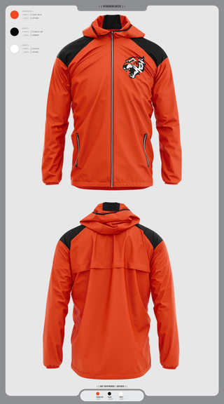 Windbreaker, Orangeville Bengals, Baseball, Teamtime, Team time, sublimation, custom sports apparel, team uniforms, spirit wear, spiritwear, sports uniforms, custom shirts, team store, custom team store, fundraiser sports, apparel fundraiser