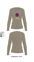 315th SFS 85031138 Women's Long Sleeve V-neck Shirt - 62