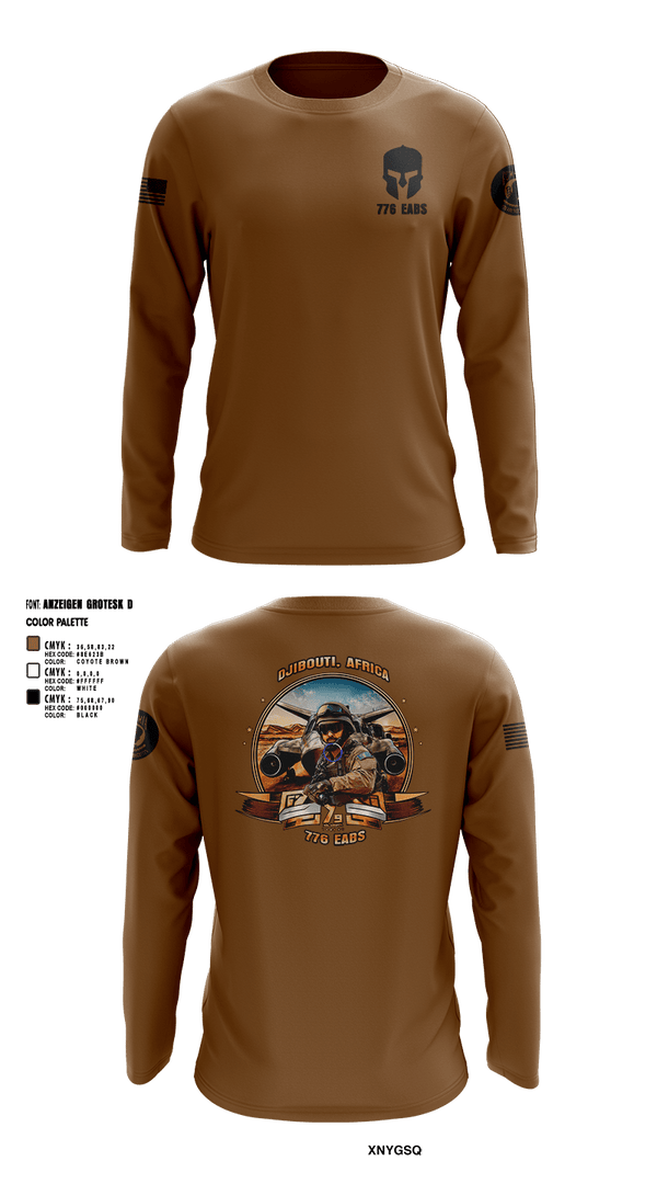 Long Sleeve Performance Shirt, 776 EABS, Air Force, Teamtime, Team time, sublimation, custom sports apparel, team uniforms, spirit wear, spiritwear, sports uniforms, custom shirts, team store, custom team store, fundraiser sports, apparel fundraiser