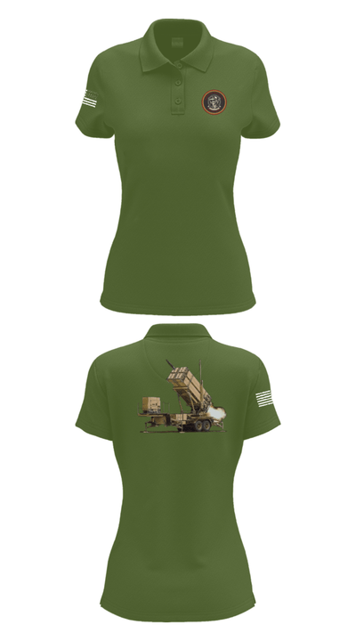 Bravo 5-7 ADA 95046611 Women's Short Sleeve Performance Polo  - 55
