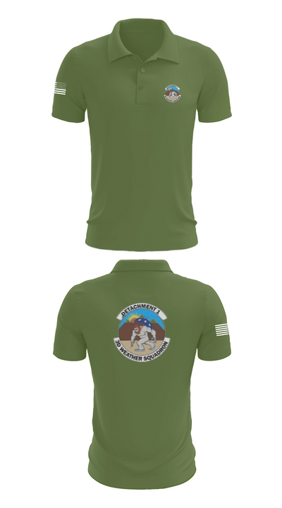 Detachment 1, 3rd Combat Weather Sqd 68533105 Short Sleeve Performance Polo - 47