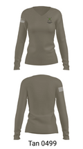Task Force Arrow 82019161 Women's Long Sleeve V-neck Shirt - 73