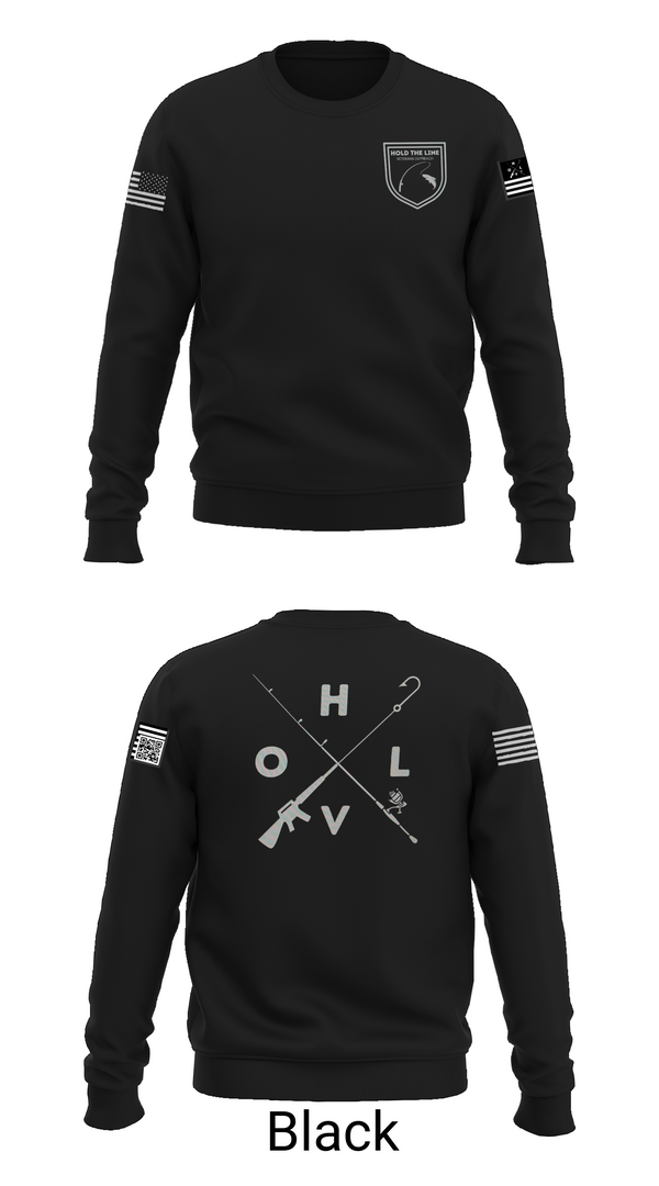 Crew Neck Sweatshirt, Hold The Line, , Teamtime, Team time, sublimation, custom sports apparel, team uniforms, spirit wear, spiritwear, sports uniforms, custom shirts, team store, custom team store, fundraiser sports, apparel fundraiser