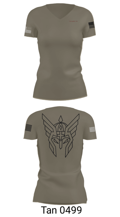 Evac PLT, RSS, 2CR 13991169 Women's Short Sleeve V-neck Shirt - 68