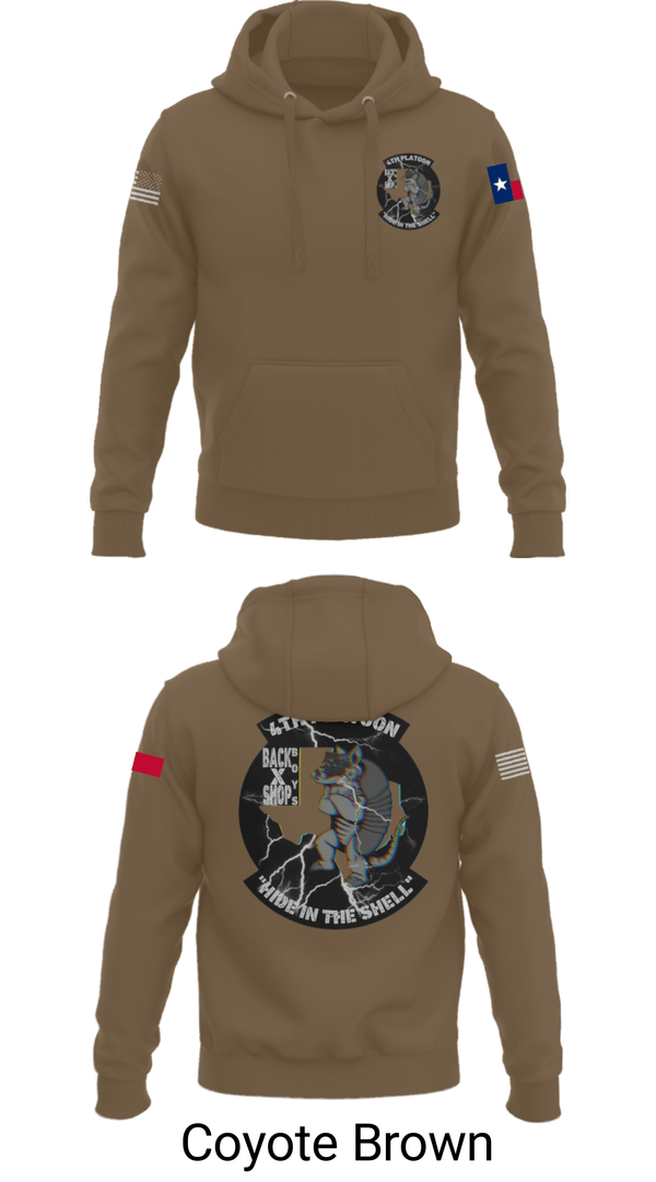 Hoodie, 90th ASB B co 4Th Platoon, Army, Teamtime, Team time, sublimation, custom sports apparel, team uniforms, spirit wear, spiritwear, sports uniforms, custom shirts, team store, custom team store, fundraiser sports, apparel fundraiser