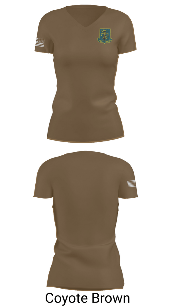 Womens Short Sleeve Vneck Shirt, 981st MP CO, , Teamtime, Team time, sublimation, custom sports apparel, team uniforms, spirit wear, spiritwear, sports uniforms, custom shirts, team store, custom team store, fundraiser sports, apparel fundraiser