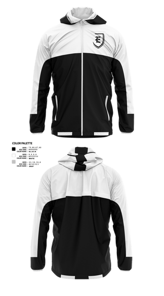 Windbreaker, Ellsworth High School Basketball, Men's Basketball, Teamtime, Team time, sublimation, custom sports apparel, team uniforms, spirit wear, spiritwear, sports uniforms, custom shirts, team store, custom team store, fundraiser sports, apparel fundraiser