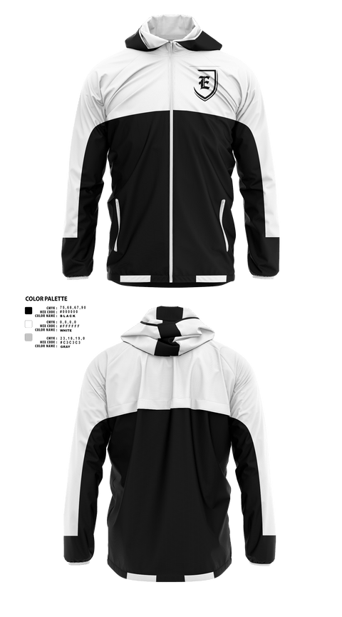 Windbreaker, Ellsworth High School Basketball, Men's Basketball, Teamtime, Team time, sublimation, custom sports apparel, team uniforms, spirit wear, spiritwear, sports uniforms, custom shirts, team store, custom team store, fundraiser sports, apparel fundraiser