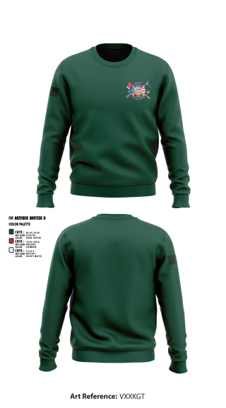 Crew Neck Sweatshirt, 73, Fire Department, Teamtime, Team time, sublimation, custom sports apparel, team uniforms, spirit wear, spiritwear, sports uniforms, custom shirts, team store, custom team store, fundraiser sports, apparel fundraiser