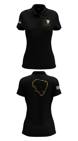 Womens Short Sleeve Performance Polo, McAlester Middle School Volleyball, Women's Volleyball, Teamtime, Team time, sublimation, custom sports apparel, team uniforms, spirit wear, spiritwear, sports uniforms, custom shirts, team store, custom team store, fundraiser sports, apparel fundraiser