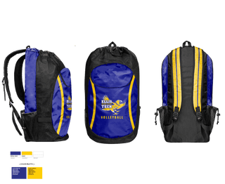 Gear Bag, Harvard H Ellis R V Tech School Volleyball, Women's Volleyball, Teamtime, Team time, sublimation, custom sports apparel, team uniforms, spirit wear, spiritwear, sports uniforms, custom shirts, team store, custom team store, fundraiser sports, apparel fundraiser