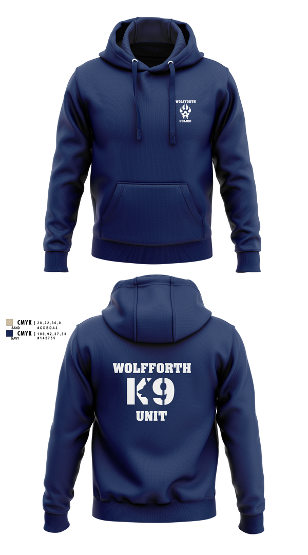 Hoodie, Wolfforth Police Department, Police, Teamtime, Team time, sublimation, custom sports apparel, team uniforms, spirit wear, spiritwear, sports uniforms, custom shirts, team store, custom team store, fundraiser sports, apparel fundraiser