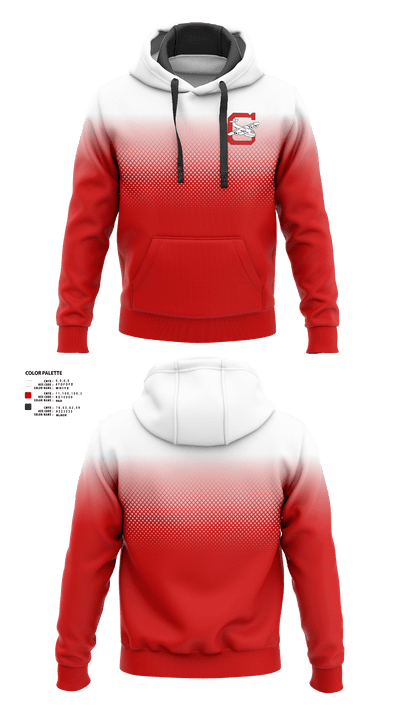 Columbiana High School Basketball 83089115 Hoodie - 40