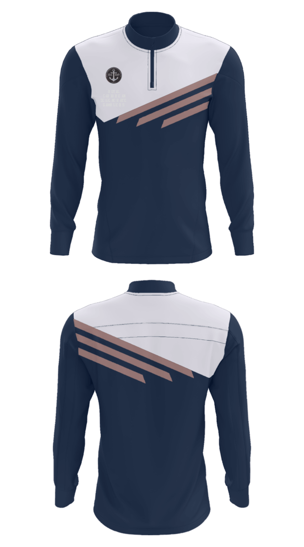 Quarter Zip Jacket, Royal Caribbean degenerate gamblers, E-Sports, Teamtime, Team time, sublimation, custom sports apparel, team uniforms, spirit wear, spiritwear, sports uniforms, custom shirts, team store, custom team store, fundraiser sports, apparel fundraiser