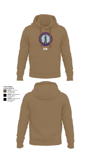 Hoodie, Ben, National Guard, Teamtime, Team time, sublimation, custom sports apparel, team uniforms, spirit wear, spiritwear, sports uniforms, custom shirts, team store, custom team store, fundraiser sports, apparel fundraiser