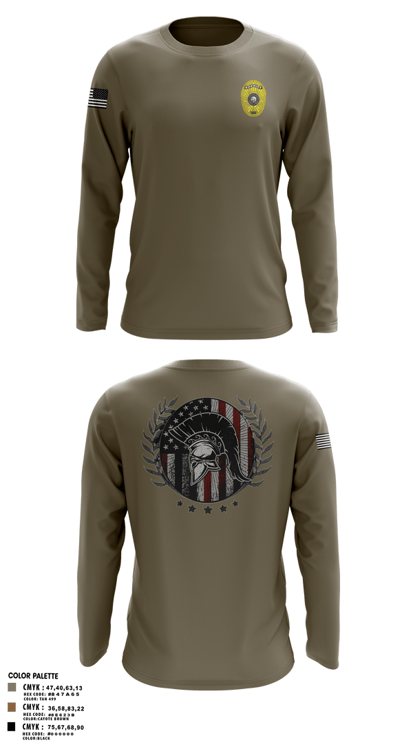 Long Sleeve Performance Shirt, Charlie SquadCharlie SquadCNT (Crisis Negotiation Team), Police, Teamtime, Team time, sublimation, custom sports apparel, team uniforms, spirit wear, spiritwear, sports uniforms, custom shirts, team store, custom team store, fundraiser sports, apparel fundraiser