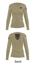 KSK 32447912 Women's Long Sleeve V-neck Shirt - 97