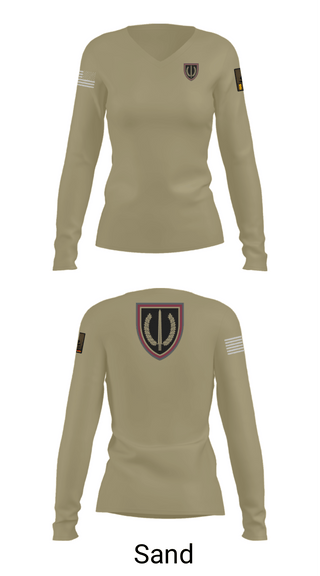 Women's Long Sleeve Vneck Shirt, KSK, Marines, Teamtime, Team time, sublimation, custom sports apparel, team uniforms, spirit wear, spiritwear, sports uniforms, custom shirts, team store, custom team store, fundraiser sports, apparel fundraiser