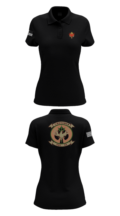 HSC-85 15010069 Women's Short Sleeve Performance Polo  - 33