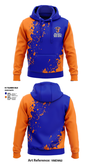Hoodie, William A Shine-Great Neck South High School Lacrosse, Women's Lacrosse, Teamtime, Team time, sublimation, custom sports apparel, team uniforms, spirit wear, spiritwear, sports uniforms, custom shirts, team store, custom team store, fundraiser sports, apparel fundraiser
