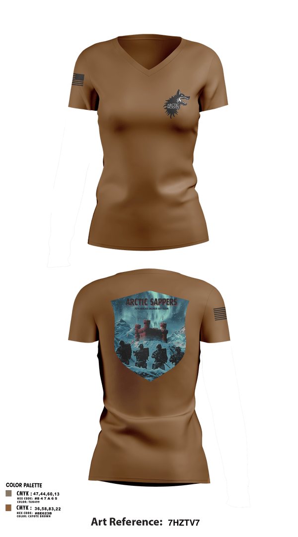 Womens Short Sleeve Vneck Shirt, A CO, 70 BEB, Army, Teamtime, Team time, sublimation, custom sports apparel, team uniforms, spirit wear, spiritwear, sports uniforms, custom shirts, team store, custom team store, fundraiser sports, apparel fundraiser