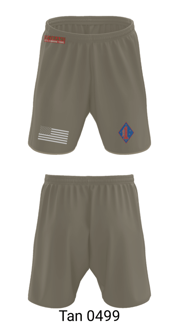 Athletic Shorts With Pockets, 1st Marine Regiment, Marines, Teamtime, Team time, sublimation, custom sports apparel, team uniforms, spirit wear, spiritwear, sports uniforms, custom shirts, team store, custom team store, fundraiser sports, apparel fundraiser