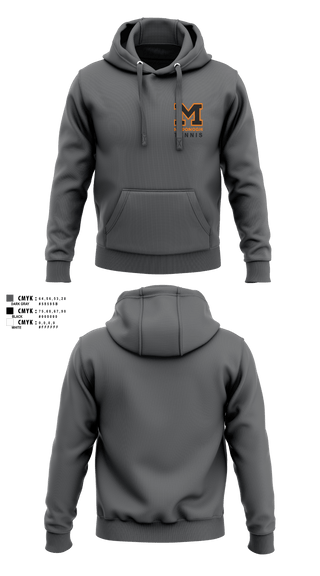 Hoodie, Girls Tennis McDonogh School, Tennis, Teamtime, Team time, sublimation, custom sports apparel, team uniforms, spirit wear, spiritwear, sports uniforms, custom shirts, team store, custom team store, fundraiser sports, apparel fundraiser