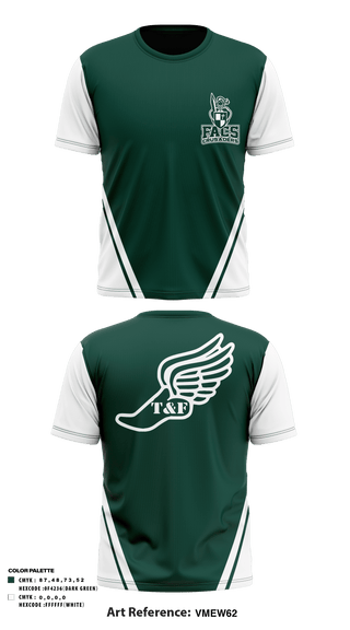 Short Sleeve Performance Shirt, FACS Crusaders, Track & Field, Teamtime, Team time, sublimation, custom sports apparel, team uniforms, spirit wear, spiritwear, sports uniforms, custom shirts, team store, custom team store, fundraiser sports, apparel fundraiser