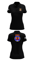 4/9 Field Artillery 56 Command (Pershing) 34975025 Women's Short Sleeve Performance Polo  - 34