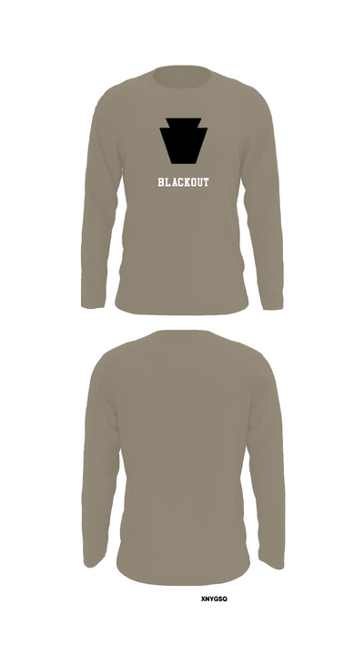 Blackout 17717609 Long Sleeve Performance Shirt - 69
