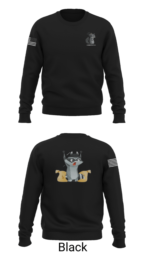 Crew Neck Sweatshirt, 2-2 B Co., Army, Teamtime, Team time, sublimation, custom sports apparel, team uniforms, spirit wear, spiritwear, sports uniforms, custom shirts, team store, custom team store, fundraiser sports, apparel fundraiser