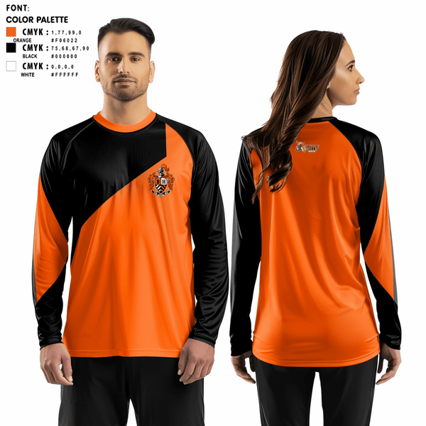 Long Sleeve Performance Shirt, Beverly Hills High School Band, Spirit Store, Teamtime, Team time, sublimation, custom sports apparel, team uniforms, spirit wear, spiritwear, sports uniforms, custom shirts, team store, custom team store, fundraiser sports, apparel fundraiser