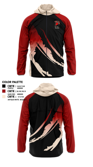 Windbreaker, Rio Mesa, Wrestling, Teamtime, Team time, sublimation, custom sports apparel, team uniforms, spirit wear, spiritwear, sports uniforms, custom shirts, team store, custom team store, fundraiser sports, apparel fundraiser