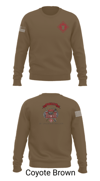 Crew Neck Sweatshirt, 264 EN CO, Army, Teamtime, Team time, sublimation, custom sports apparel, team uniforms, spirit wear, spiritwear, sports uniforms, custom shirts, team store, custom team store, fundraiser sports, apparel fundraiser