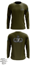 Army Paratroopers Brand 37427971 Long Sleeve Performance Shirt - 1