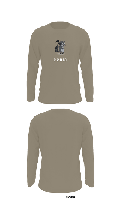 2-2 B Co. 61731928 Long Sleeve Performance Shirt 72