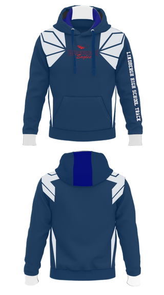 Hoodie, Lindbergh High School Track, Track & Field, Teamtime, Team time, sublimation, custom sports apparel, team uniforms, spirit wear, spiritwear, sports uniforms, custom shirts, team store, custom team store, fundraiser sports, apparel fundraiser