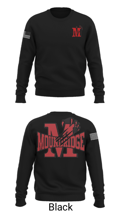 Moundridge High School Basketball 5586050 Crew Neck Sweatshirt - 21