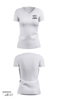 Plymouth Bowling 52990281 Women's Short Sleeve V-neck Shirt - 45