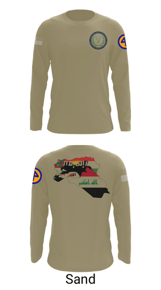 Long Sleeve Performance Shirt, 44th ICBT, National Guard, Teamtime, Team time, sublimation, custom sports apparel, team uniforms, spirit wear, spiritwear, sports uniforms, custom shirts, team store, custom team store, fundraiser sports, apparel fundraiser
