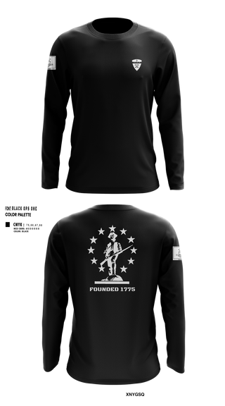 Long Sleeve Performance Shirt, 2nd Company Governor's Foot Guard, , Teamtime, Team time, sublimation, custom sports apparel, team uniforms, spirit wear, spiritwear, sports uniforms, custom shirts, team store, custom team store, fundraiser sports, apparel fundraiser