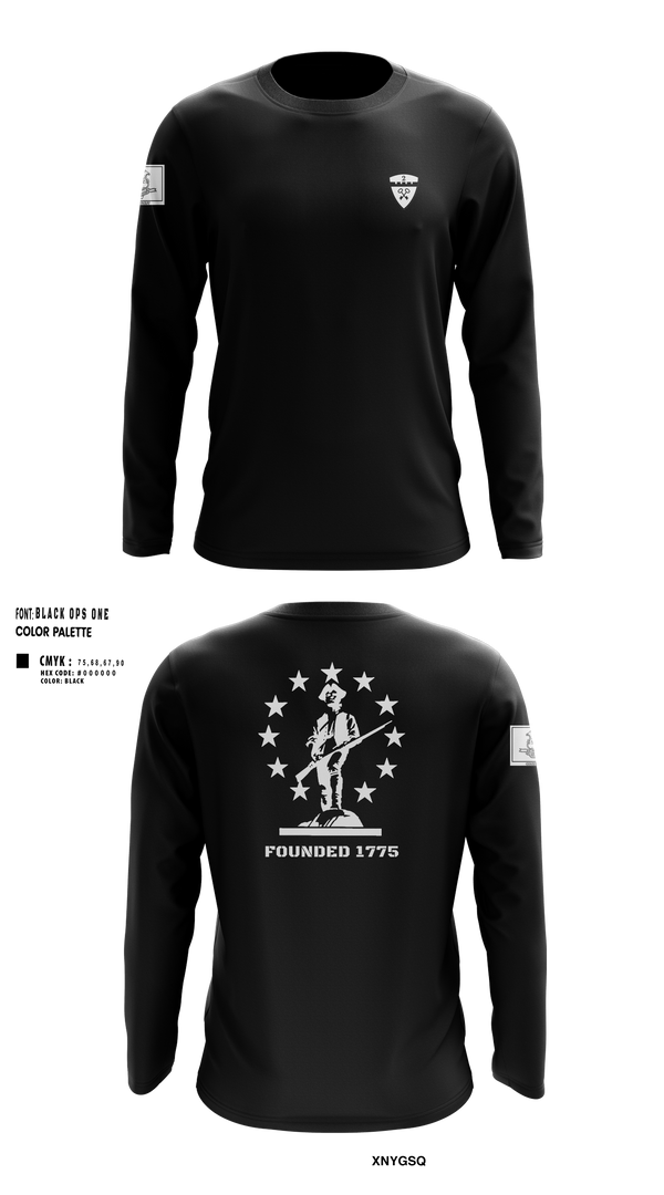Long Sleeve Performance Shirt, 2nd Company Governor's Foot Guard, , Teamtime, Team time, sublimation, custom sports apparel, team uniforms, spirit wear, spiritwear, sports uniforms, custom shirts, team store, custom team store, fundraiser sports, apparel fundraiser