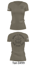 Underwater Search & Recovery Team 25630858 Women's Short Sleeve V-neck Shirt - 65