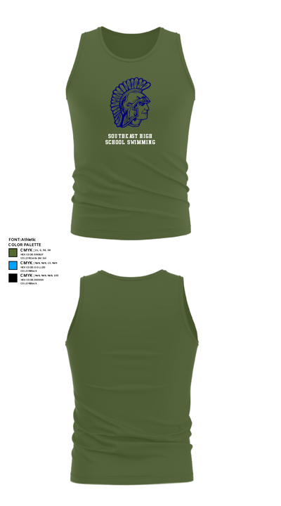 Southeast Spartans 7835642 Tank Top - 23