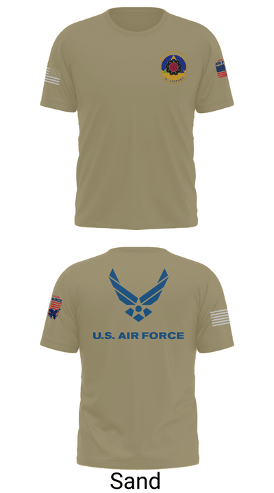 4th Component Maintenance Squadron 36168944 Short Sleeve Performance Shirt - 96