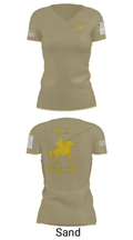 Alpha Troop, 1-221 CAV 34469039 Women's Short Sleeve V-neck Shirt - 84