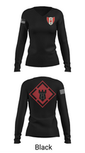 46th Engineer Battalion 60900947 Women's Long Sleeve V-neck Shirt - 37