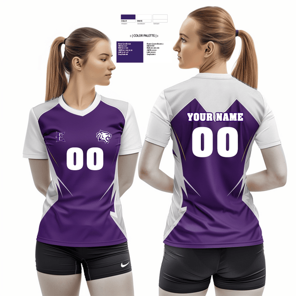 Short Sleeve Performance Shirt, Elgin High School Volleyball, Women's Volleyball, Teamtime, Team time, sublimation, custom sports apparel, team uniforms, spirit wear, spiritwear, sports uniforms, custom shirts, team store, custom team store, fundraiser sports, apparel fundraiser