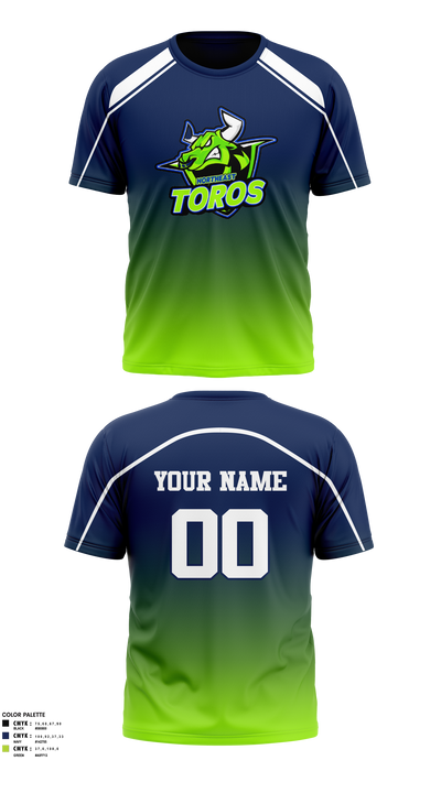 Northeast Toros Football 18068925 Short Sleeve Performance Shirt - 7